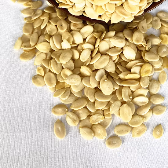 Noyaux de pastèque, matière première, nouveau produit
